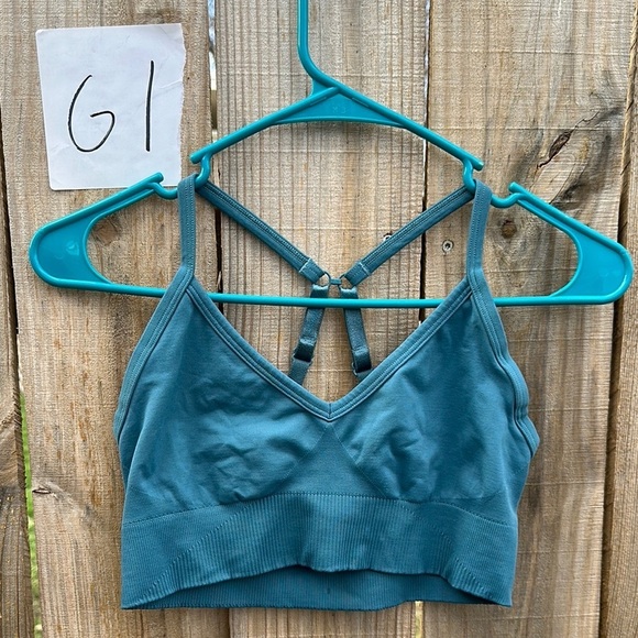 Lululemon Ebb to Street Bra *Light Support, Size 4 C/D Cup Desert Teal - Picture 1 of 6